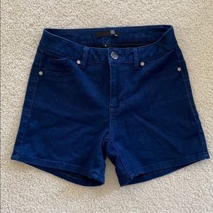 Dark Blue Jean Short